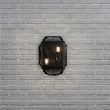 Exbridge 2Lt Wall Light Black