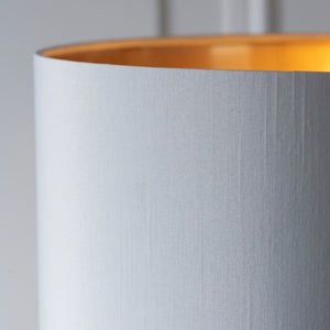 Highclere Single Floor Lamp - Antique Brass - Comet Lighting