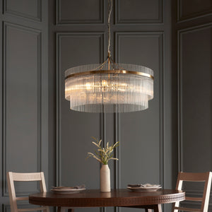 Marietta Grand 7lt Pendant - Comet Lighting