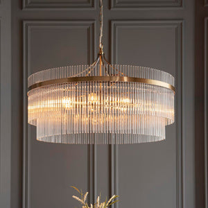 Marietta Grand 7lt Pendant - Comet Lighting