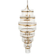 Marietta Grand 21lt Tiered Pendant - Comet Lighting