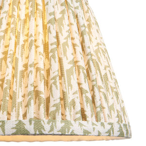 Leaf 20cm Tapered Shade - Herb Garden Green Leaf - Comet Lighting