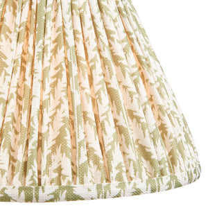 Leaf 30cm Tapered Shade - Herb Garden Green Leaf - Comet Lighting