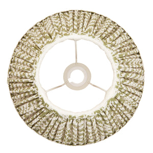 Leaf 30cm Tapered Shade - Herb Garden Green Leaf - Comet Lighting