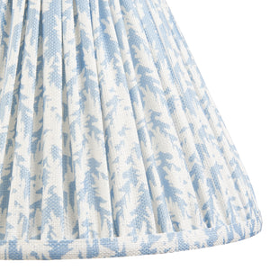 Leaf 30cm Tapered Shade - Shell Bay Blue Leaf - Comet Lighting