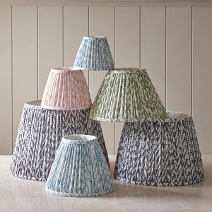 Leaf 30cm Tapered Shade - Shell Bay Blue Leaf - Comet Lighting
