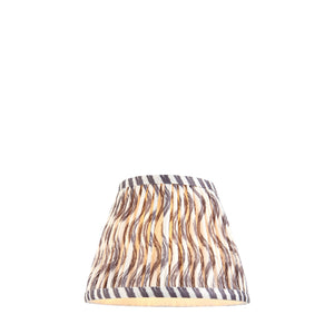 Ripple 20cm Tapered Shade - Pearl Grey Ripple - Comet Lighting