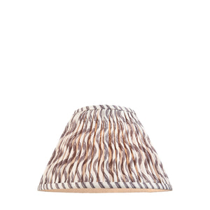 Ripple 30cm Tapered Shade - Pearl Grey Ripple - Comet Lighting
