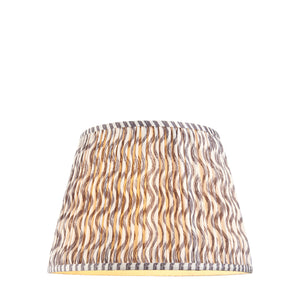 Ripple 40cm Tapered Shade - Pearl Grey Ripple - Comet Lighting