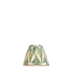 Zigzag 16cm Tapered Shade - Cotswold Green Zigzag - Comet Lighting
