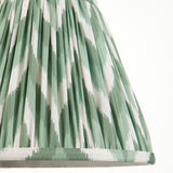 Zigzag 25cm Tapered Shade - Cotswold Green Zigzag