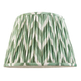 Zigzag 35cm Tapered Shade - Cotswold Green Zigzag