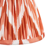 Zigzag 16cm Tapered Shade - Apricot Zigzag