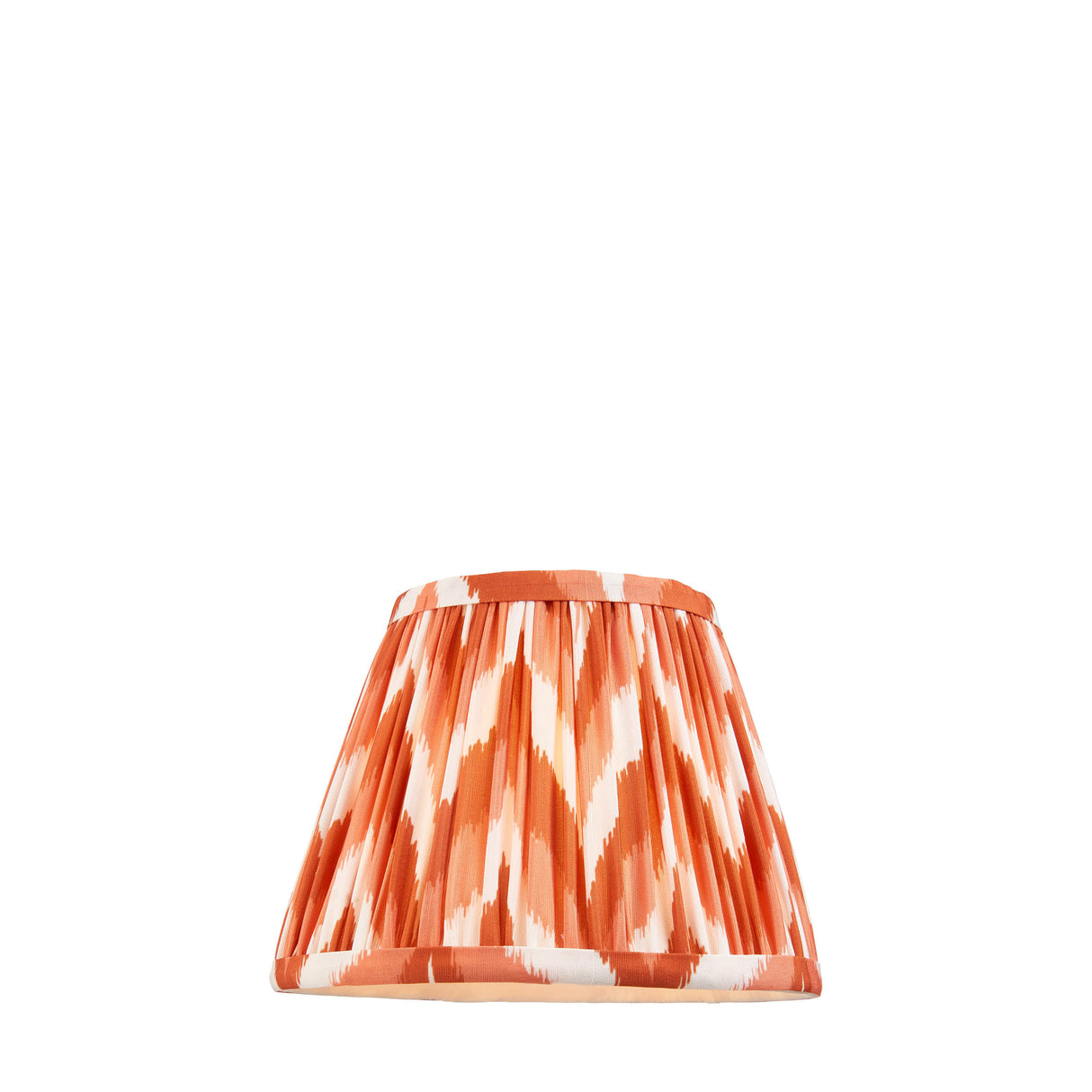 Zigzag 20cm Tapered Shade - Apricot Zigzag