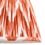 Zigzag 20cm Tapered Shade - Apricot Zigzag