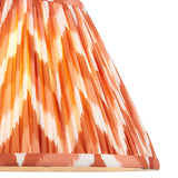 Zigzag 30cm Tapered Shade - Apricot Zigzag