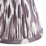 Ikat 16cm Tapered Shade -Pearl Grey Ikat