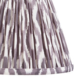 Ikat 25cm Tapered Shade - Pearl Grey Ikat