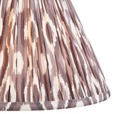 Ikat 30cm Tapered Shade - Pearl Grey Ikat