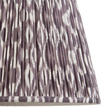 Ikat 40cm Tapered Shade - Pearl Grey Ikat