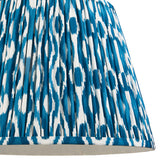 Ikat 40cm Tapered Shade - Marlin Blue Ikat