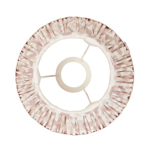 Ikat 20cm Tapered Shade - Neutral Ikat - Comet Lighting