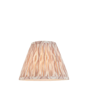 Ikat 25cm Tapered Shade - Neutral Ikat - Comet Lighting