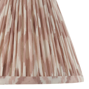 Ikat 25cm Tapered Shade - Neutral Ikat - Comet Lighting