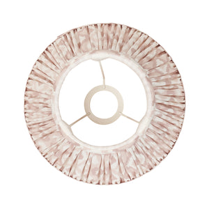 Ikat 25cm Tapered Shade - Neutral Ikat - Comet Lighting