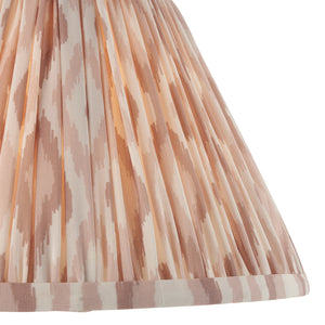 Ikat 30cm Tapered Shade - Neutral Ikat - Comet Lighting