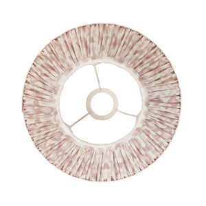 Ikat 30cm Tapered Shade - Neutral Ikat - Comet Lighting