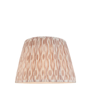 Ikat 40cm Tapered Shade - Neutral Ikat - Comet Lighting