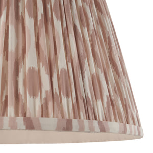 Ikat 40cm Tapered Shade - Neutral Ikat - Comet Lighting