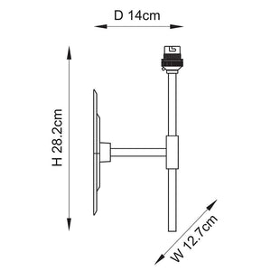 Diamond Tall Wall Fitting