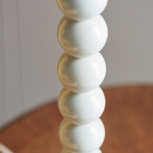 Higgledy Table Lamp Base - Gloss almond white - Comet Lighting