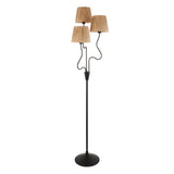 Wriggle 3lt Floor Lamp - Matte Black