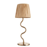 Wriggle Table Lamp - Aged Brass