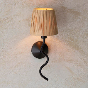 Wriggle Wall Light - Matte Black - Comet Lighting