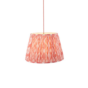 Eltham & Ikat 40cm Coral pink shade - Comet Lighting