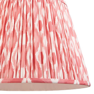 Eltham & Ikat 40cm Coral pink shade - Comet Lighting