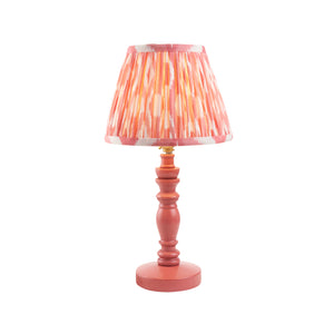 Bibury & Ikat 20cm Coral pink shade - Comet Lighting