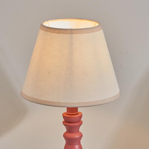 Bibury & Ivy 20cm Vintage white shade - Comet Lighting
