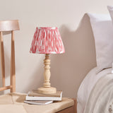 Natural Ash Bibury & Ikat 20cm Coral pink shade