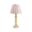 Natural Ash Bibury & Leaf 20cm Peachy keen shade - Comet Lighting