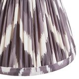 Bibury & Zigzag 16cm Pearl grey shade - Comet Lighting