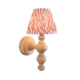 Bibury & Ripple 16cm Coral pink shade - Comet Lighting