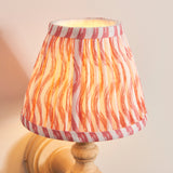 Bibury & Ripple 16cm Coral pink shade - Comet Lighting