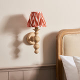 Bibury & Zigzag 16cm Apricot orange shade - Comet Lighting