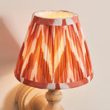 Bibury & Zigzag 16cm Apricot orange shade - Comet Lighting