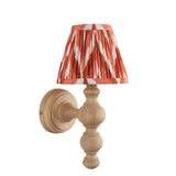 Bibury & Zigzag 16cm Apricot orange shade - Comet Lighting